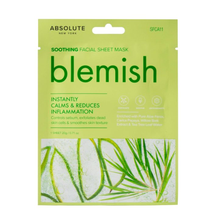 ABSOLUTE NEW YORK BLEMISH MASQUE APAISANT ABSOLUTE NEW YORK BLEMISH MASQUE APAISANT