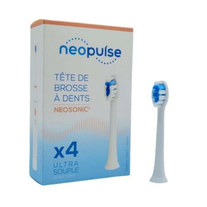 NEOPULSE TETE DE BROSSE A DENTS NEOSONIC 4 ULTRA SOUPLE