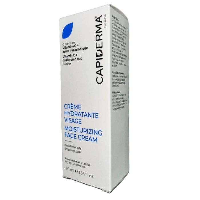 CAPIDERMA CREME HYDRATANTE VISAGE 40 ML CAPIDERMA CREME HYDRATANTE VISAGE 40 ML