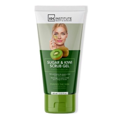 IDC INTITUTE GEL EXFOLIANT AU SUCRE ET KIWI LEVRE ET VISAGE 60 ML IDC INTITUTE GEL EXFOLIANT AU SUCRE ET KIWI LEVRE ET VISAGE 60 ML
