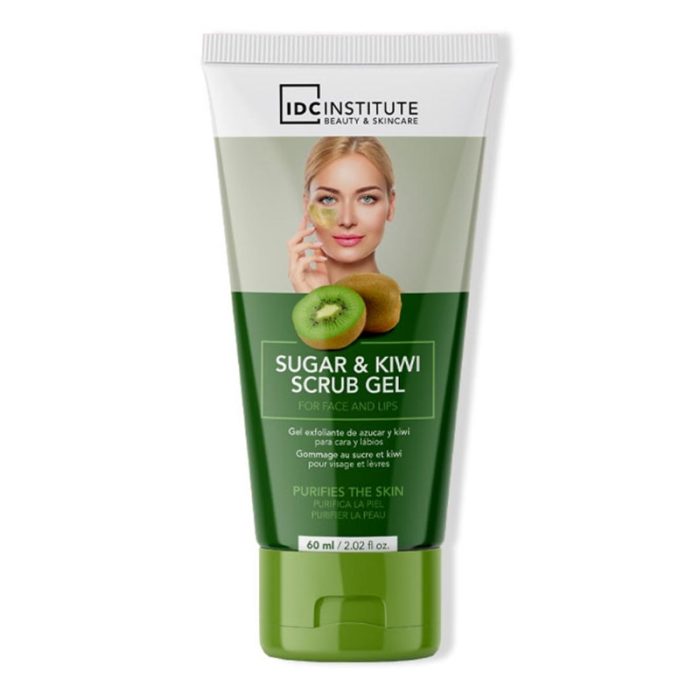 IDC INTITUTE GEL EXFOLIANT AU SUCRE ET KIWI LEVRE ET VISAGE 60 ML IDC INTITUTE GEL EXFOLIANT AU SUCRE ET KIWI LEVRE ET VISAGE 60 ML