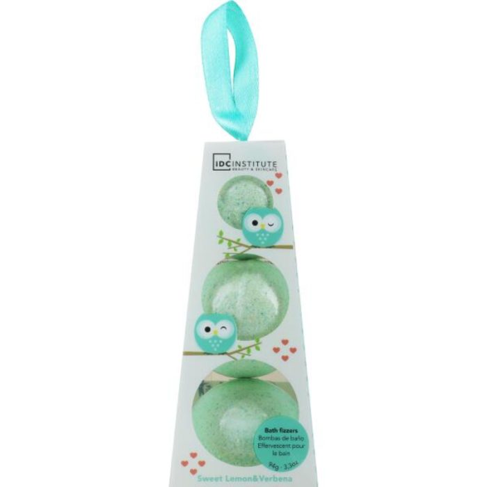 IDC INSTITUTE BOMBES DE BAIN EFFERVESCENT 3 PIECES 94G REF 46803