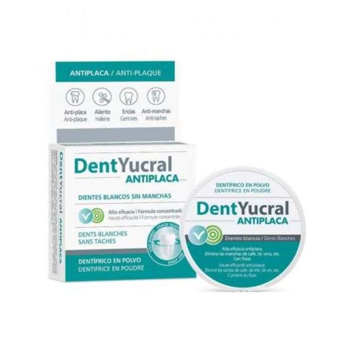 DENTYUCRAL DENTIFRICE EN POUDRE ANTI PLAQUE 50 GR DENTYUCRAL DENTIFRICE EN POUDRE ANTI PLAQUE 50 GR