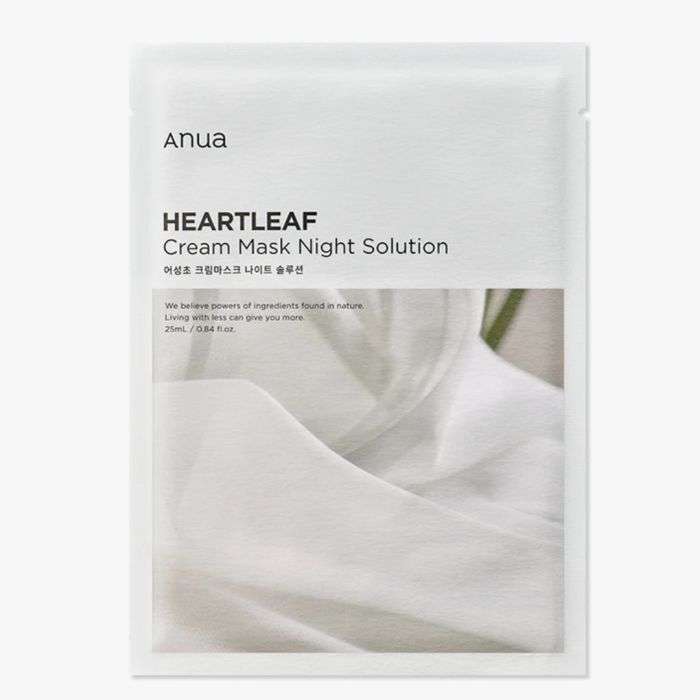ANUA HEARTLEAF CREME MASQUE NUIT  ANUA HEARTLEAF CREME MASQUE NUIT