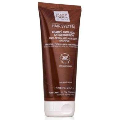 MARTIDERM HAIR SYSTEM ANTI CHUTE SHAMPOING ANTI SEBUM 200 ML MARTIDERM HAIR SYSTEM ANTI CHUTE SHAMPOING ANTI SEBUM 200 ML