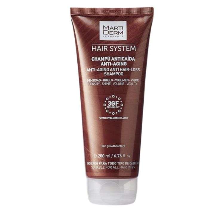 MARTIDERM HAIR SYSTEM ANTI CHUTE SHAMPOING ANTI AGE 200 ML MARTIDERM HAIR SYSTEM ANTI CHUTE SHAMPOING ANTI AGE 200 ML