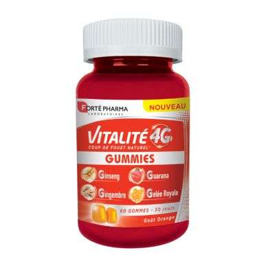 FORTE PHARMA VITALITE 4G GUMMIES GOUT ORANGE 60 GOMMES FORTE PHARMA VITALITE 4G GUMMIES GOUT ORANGE 60 GOMMES