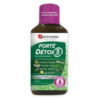 FORTE PHARMA FORTE DETOX ACTIONGLOBALE X5 ORGANES 500 ML FORTE PHARMA FORTE DETOX ACTIONGLOBALE X5 ORGANES 500 ML