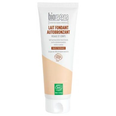 BIOREGENA LAIT FONDANT AUTOBRONZANT HAUTE TOLERANCE VISAGE ET CORPS 125 ML BIOREGENA LAIT FONDANT AUTOBRONZANT HAUTE TOLERANCE VISAGE ET CORPS 125 ML
