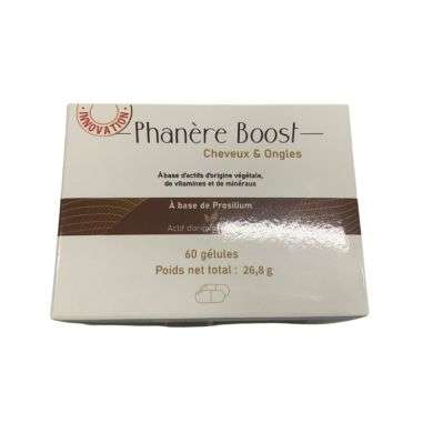 PHANERE BOOST CHEVEUX ET ONGLES 60 GELULES