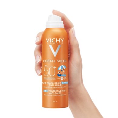 VICHY CAPITAL SOLEIL BRUME SOLAIRE ANTI SABLE ENFANT SPF 50+ 200 ML VICHY CAPITAL SOLEIL BRUME SOLAIRE ANTI SABLE ENFANT SPF 50+ 200 ML