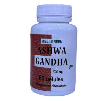 MIELII GREEN ASHWAGANDHA PUR 300 MG 60 GELULES MIELII GREEN ASHWAGANDHA PUR 300 MG 60 GELULES