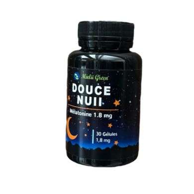 MIELII GREEN DOUCE NUII MELATONINE 1.8MG 30 GELULES MIELII GREEN DOUCE NUII MELATONINE 1.8MG 30 GELULES
