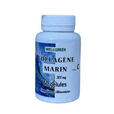 MIELII GREEN COLLAGENE MARIN VITAMINE C 300 MG 60 GELULES MIELII GREEN COLLAGENE MARIN VITAMINE C 300 MG 60 GELULES
