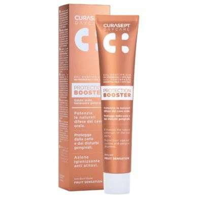 CURASEPT PROTECTION BOOSTER GEL DENTIFRICE FRUIT SENSATION 75 ML CURASEPT PROTECTION BOOSTER GEL DENTIFRICE FRUIT SENSATION 75 ML