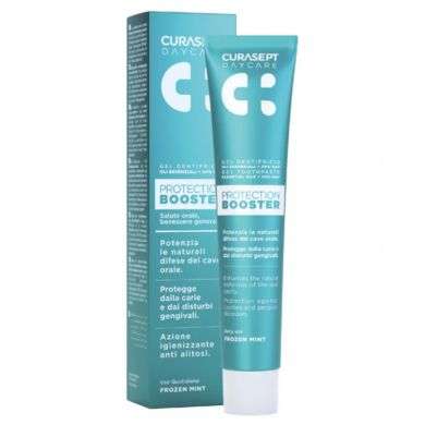 CURASEPT PROTECTION BOOSTER GEL DENTIFRICE MENTHE CONGELEE 75 ML CURASEPT PROTECTION BOOSTER GEL DENTIFRICE MENTHE CONGELEE 75 ML