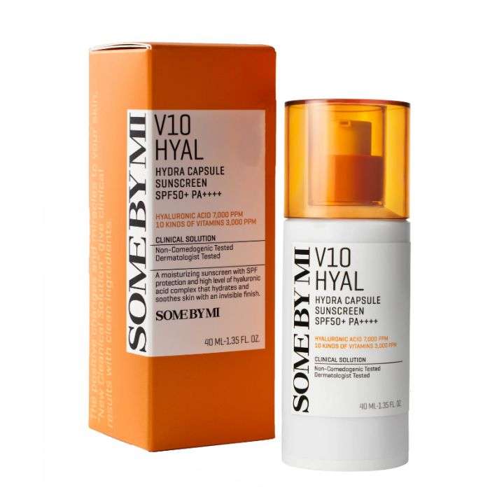 SOMEBYMI V 10 HYAL HYDRA CAPSULE SUNSCREEN SPF 50+ 40ML SOMEBYMI V 10 HYAL HYDRA CAPSULE SUNSCREEN SPF 50+ 40ML