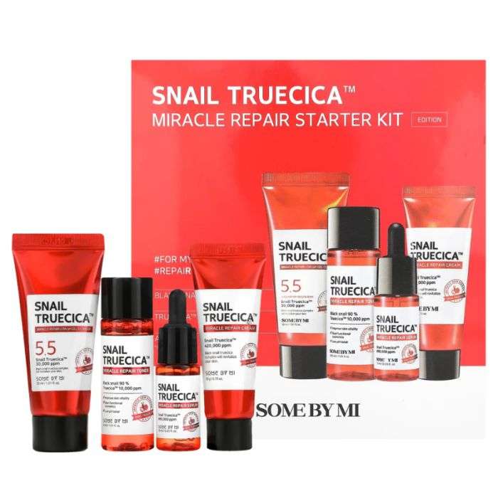 SOMEBYMI SNAIL TRUECICA MIRACLE REPAIR STARTER KIT SOMEBYMI SNAIL TRUECICA MIRACLE REPAIR STARTER KIT