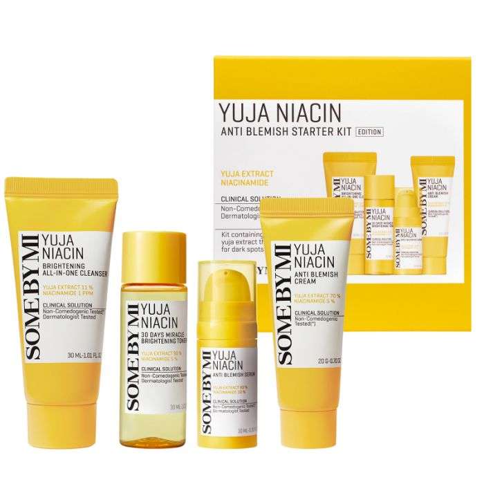 SOMEBYMI YUJA NIACIN ANTI BLEMISH STARTER KIT SOMEBYMI YUJA NIACIN ANTI BLEMISH STARTER KIT