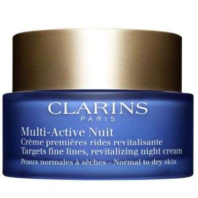 CLARINS MULTI ACTIVE NUIT CREME PREMIERES RIDES REVITALISANTE PEAUX NORMALES A MIXTES 50 ML CLARINS MULTI ACTIVE NUIT CREME PREMIERES RIDES REVITALISANTE PEAUX NORMALES A MIXTES 50 ML