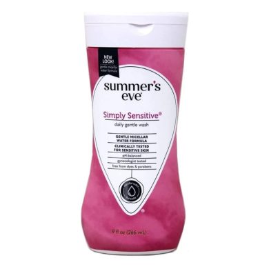 SUMMER'S EVE CLEASING WASH SIMPLY SENSITIVE SUMMER'S EVE CLEASING WASH SIMPLY SENSITIVE