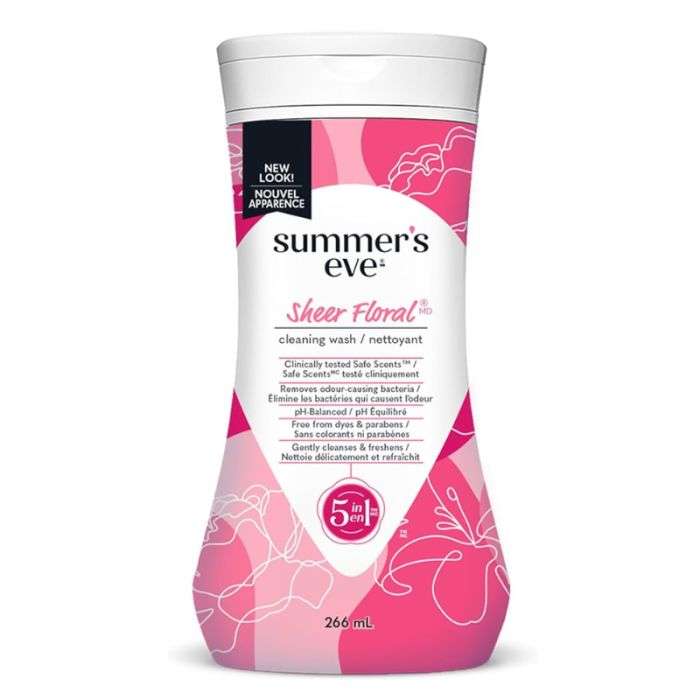 SUMMERS EVE CLEANSING WASH SEHEER FLORAL GEL 266 ML SUMMERS EVE CLEANSING WASH SEHEER FLORAL GEL 266 ML