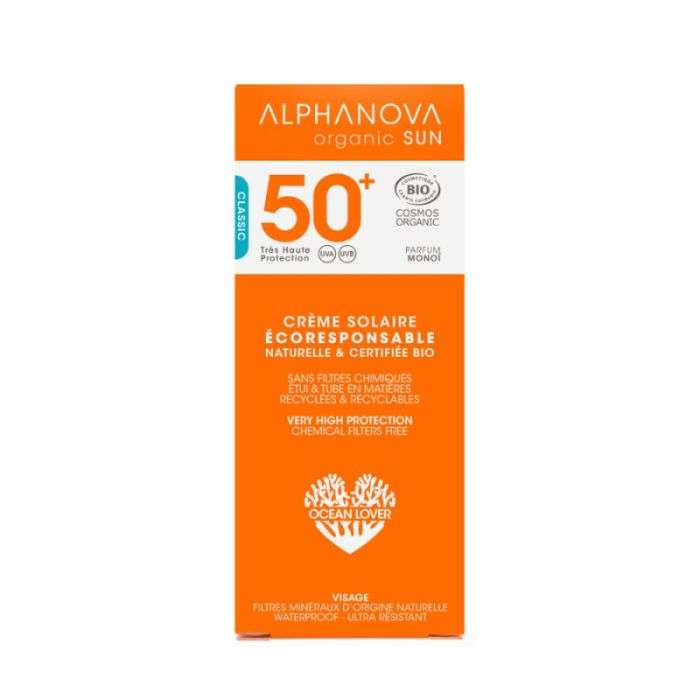 ALPHANOVA CREME SOLAIRE SPF 50+ BIO 50 G ALPHANOVA CREME SOLAIRE SPF 50+ BIO 50 G