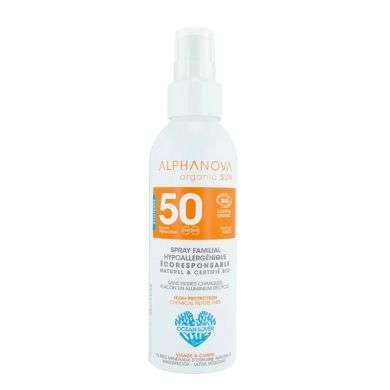 ALPHANOVA SPRAY SOLAIRE FAMILIAL SPF 50 BIO 150 G ALPHANOVA SPRAY SOLAIRE FAMILIAL SPF 50 BIO 150 G