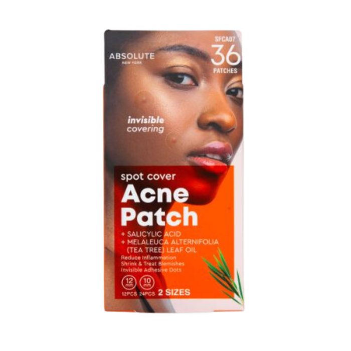ABSOLUTE NEW YORK ACNE PATCH SPOT COVER 36 PCS ABSOLUTE NEW YORK ACNE PATCH SPOT COVER 36 PCS
