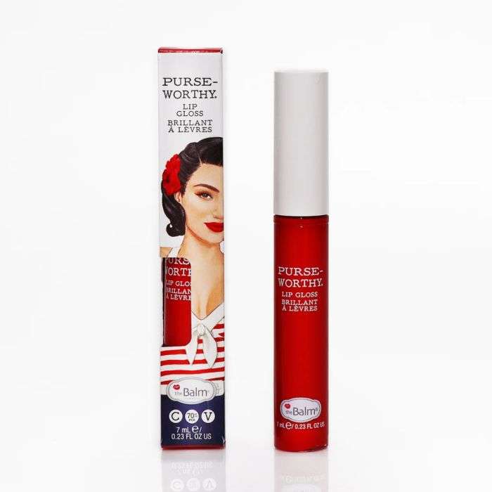 THE BALM PURSE WORTHY BRILLANT A LEVRES SLING 7ML THE BALM PURSE WORTHY BRILLANT A LEVRES SLING 7ML