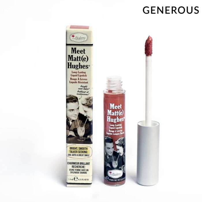 THE BALM MEET MATTE HUGHES GENEROUS THE BALM MEET MATTE HUGHES GENEROUS