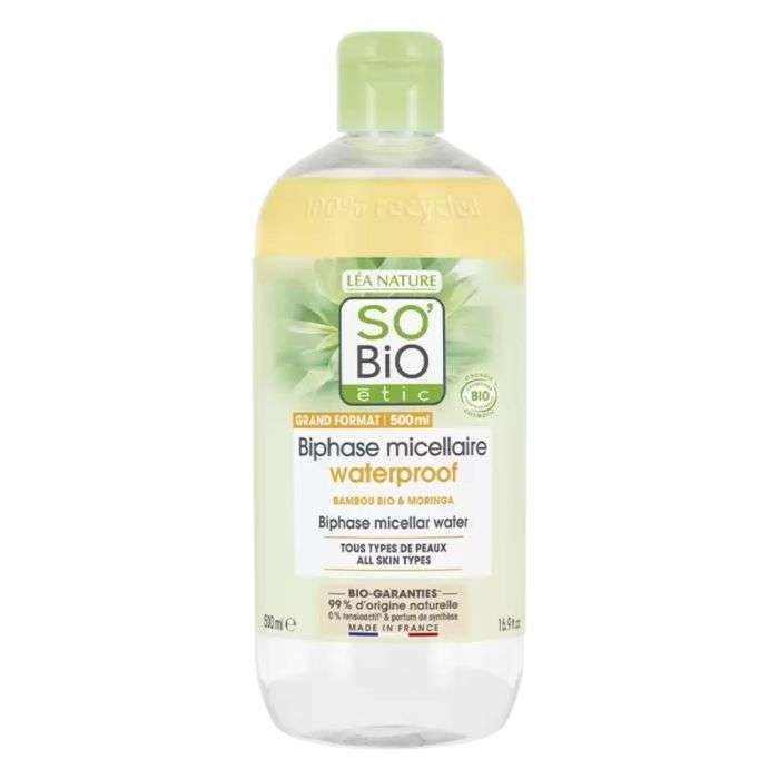 SO BIO PUR BAMBOO BIPHASE MICELLAIRE WATERPROOF SO BIO PUR BAMBOO BIPHASE MICELLAIRE WATERPROOF