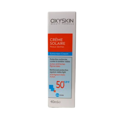 OXYSKIN CREME SOLAIRE PEAUX SECHES OXYSKIN CREME SOLAIRE PEAUX SECHES