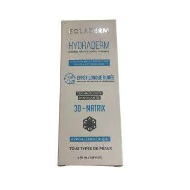 ECLADERM HYDRADERM CREME HYDRATANTE INTENSE 72H 50 ML ECLADERM HYDRADERM CREME HYDRATANTE INTENSE 72H 50 ML