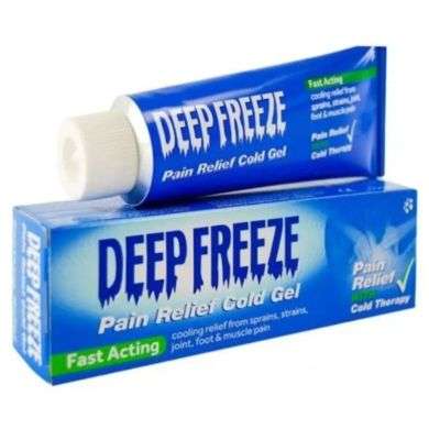 DEEP FREEZE PAIN RELIED COLD GEL 100G DEEP FREEZE PAIN RELIED COLD GEL 100G