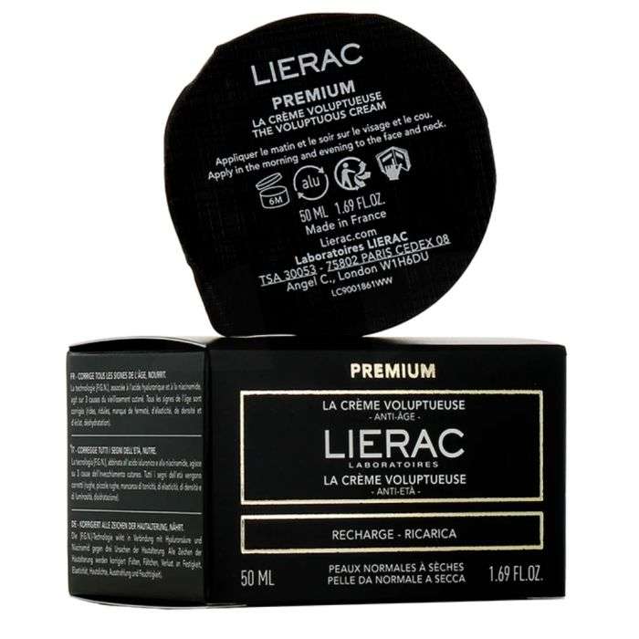 LIERAC PREMIUM LA CREME VOLUPTUEUSE RECHARGE 50 ML LIERAC PREMIUM LA CREME VOLUPTUEUSE RECHARGE 50 ML