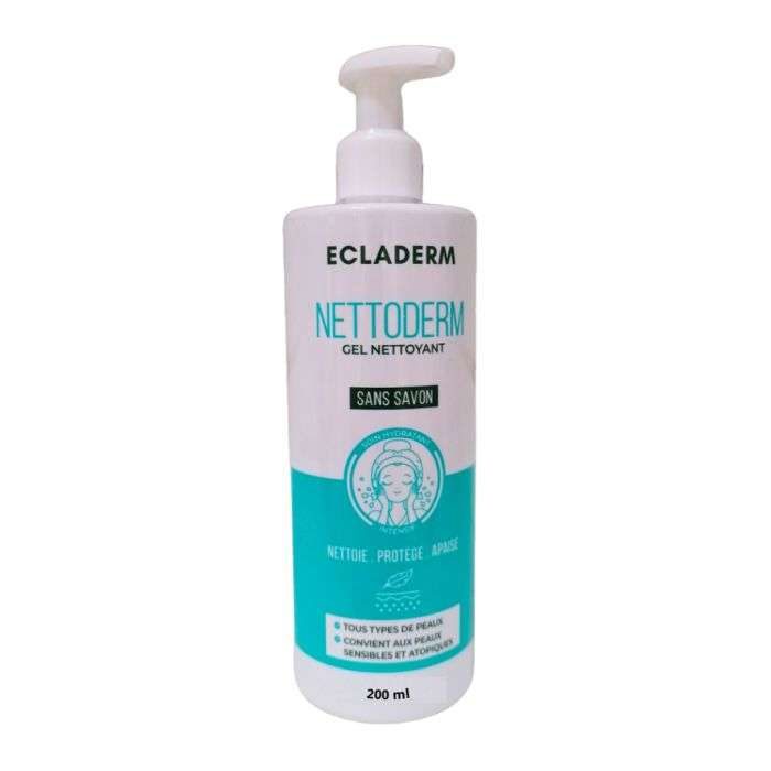 ECLADERM NETTODERM GEL NETTOYANT 200 ML ECLADERM NETTODERM GEL NETTOYANT 200 ML