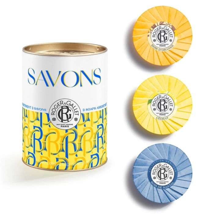 ROGER ET GALLET ASSORTIMENT 3 SAVONS FRESH WOOD ROGER ET GALLET ASSORTIMENT 3 SAVONS FRESH WOOD