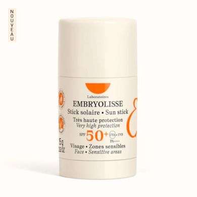 EMBRYOLISSE STICK SOLAIRE TRES HAUTE PROTECTION SPF50+ 15G EMBRYOLISSE STICK SOLAIRE TRES HAUTE PROTECTION SPF50+ 15G