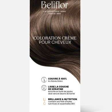 BELIFLOR COLORATION CREME POUR CHEVEUX 07 BLOND MOYEN 135 ML BELIFLOR COLORATION CREME POUR CHEVEUX 07 BLOND MOYEN 135 ML