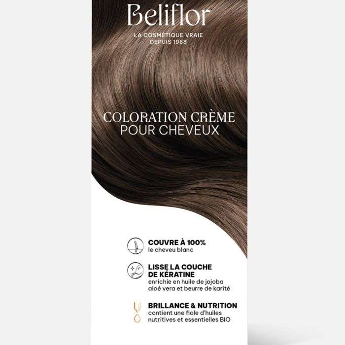 BELIFLOR COLORATION CREME POUR CHEVEUX 07 BLOND MOYEN 135 ML BELIFLOR COLORATION CREME POUR CHEVEUX 07 BLOND MOYEN 135 ML