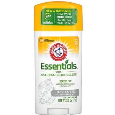ARM AND HAMMER ESSENTIALS DEODORANT SANS PARFUM71 G ARM AND HAMMER ESSENTIALS DEODORANT SANS PARFUM71 G