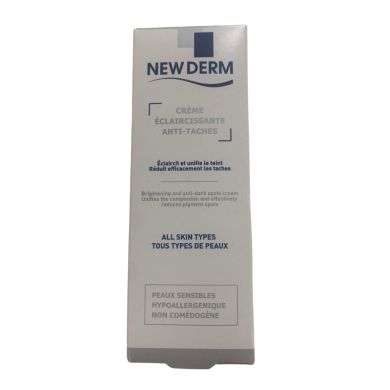 NEW DERM CREME ECLAIRCISSANTE ANTI TACHE  NEW DERM CREME ECLAIRCISSANTE ANTI TACHE