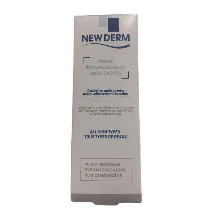 NEW DERM CREME ECLAIRCISSANTE ANTI TACHE  NEW DERM CREME ECLAIRCISSANTE ANTI TACHE