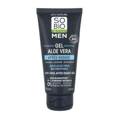 SO BIO MEN GEL ALOE VERA APRES RASAGE 100 ML SO BIO MEN GEL ALOE VERA APRES RASAGE 100 ML