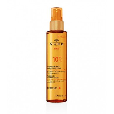 NUXE NUXE SUN, Huile Bronzante Faible Protection SPF10 - 150 ml NUXE NUXE SUN, Huile Bronzante Faible Protection SPF10 - 150 ml