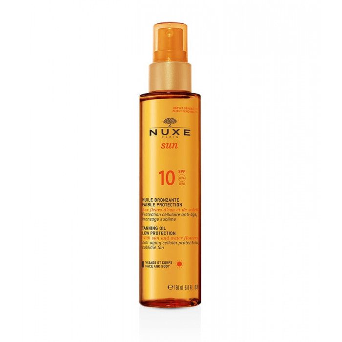 NUXE NUXE SUN, Huile Bronzante Faible Protection SPF10 - 150 ml NUXE NUXE SUN, Huile Bronzante Faible Protection SPF10 - 150 ml
