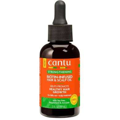 CANTU STRENGTHENING BIOTIN INFUSED HAIR AND SCALP OIL 59 ML CANTU STRENGTHENING BIOTIN INFUSED HAIR AND SCALP OIL 59 ML