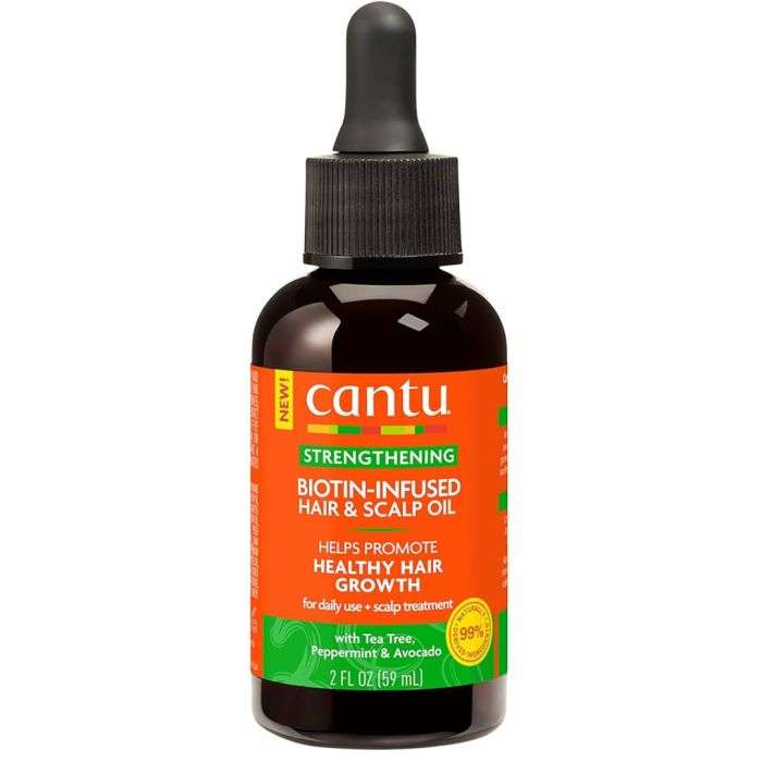 CANTU STRENGTHENING BIOTIN INFUSED HAIR AND SCALP OIL 59 ML CANTU STRENGTHENING BIOTIN INFUSED HAIR AND SCALP OIL 59 ML