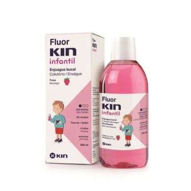 KIN BAIN DE BOUCHE ENFANT GOUT FRAISE 500 ML KIN BAIN DE BOUCHE ENFANT GOUT FRAISE 500 ML